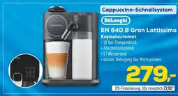 Euronics Delonghi en 640.b gran lattissima kapselautomat Angebot