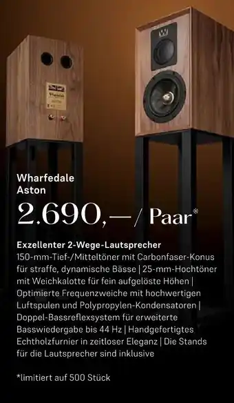 Euronics Wharfedale exzellenter 2-wege-lautsprecher Angebot