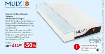 Matratzen Concord Mlily taschenfederkern-matratze supreme, mit hybridtechnologie Angebot