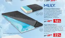 Matratzen Concord Mlily nackenkissen kühlend schwarz oder topper kühlend schwarz Angebot