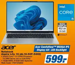 Expert acer Notebook Aspire Lite 16 (AL16-52P-54H2) Angebot