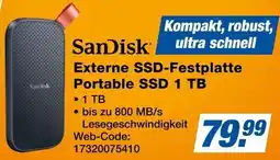 Expert SanDisk Externe SSD-Festplatte Portable SSD 1 TB Angebot