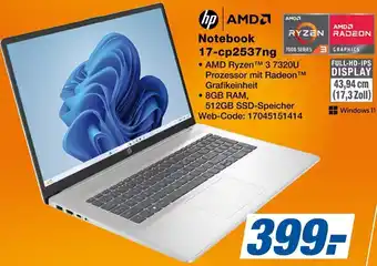 Expert hp Notebook 17-cp2537ng Angebot