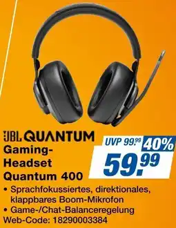 Expert JBL QUANTUM Gaming Headset Quantum 400 Angebot