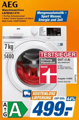 Expert AEG Waschmaschine L6FBG51470 Angebot