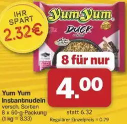 Famila Nord West Yum Yum Instantnudeln Angebot