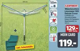 Famila Nord West LEIFHEIT Wäscheschirm Linomatic 500 Deluxe Cover Angebot