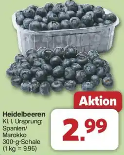 Famila Nord West Heidelbeeren Angebot