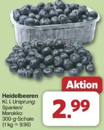Famila Nord West Heidelbeeren Angebot