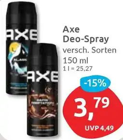 Budni Axe Deo-Spray Angebot