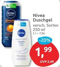 Budni Nivea Duschgel Angebot