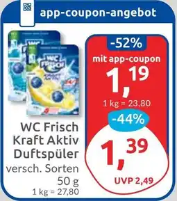 Budni WC Frisch Kraft Aktiv Duftspüler Angebot