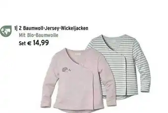 Tchibo Baumwoll Jersey Wickeljacken Angebot