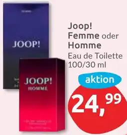Budni Joop! Femme oder Homme Eau de Toilette Angebot