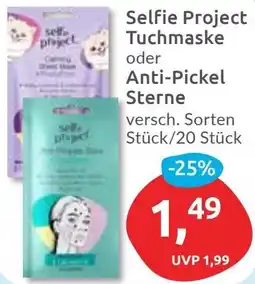 Budni Selfie Project Tuchmaske oder Anti-Pickel Sterne Angebot