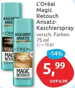 Budni L'Oréal Magic Retouch Ansatz Kaschierspray Angebot