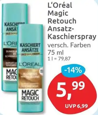 Budni L'Oréal Magic Retouch Ansatz Kaschierspray Angebot