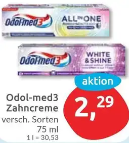 Budni Odol-med3 Zahncreme Angebot
