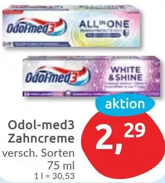 Budni Odol-med3 Zahncreme Angebot