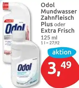 Budni Odol Mundwasser Zahnfleisch Plus oder Extra Frisch Angebot