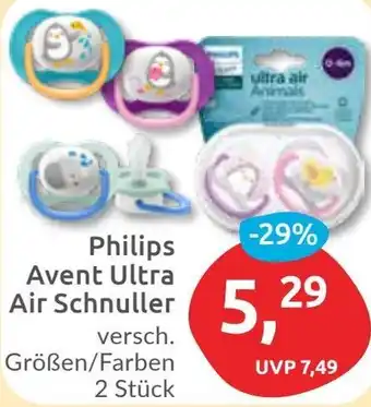 Budni Philips Avent Ultra Air Schnuller Angebot