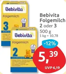 Budni Bebivita Folgemilch 2 oder 3 Angebot