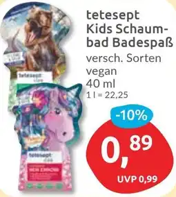 Budni tetesept Kids Schaumbad Badespaß Angebot