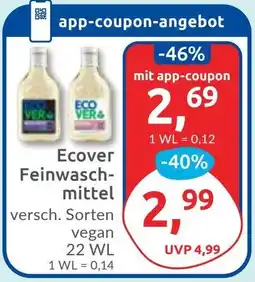 Budni Ecover Feinwaschmittel Angebot