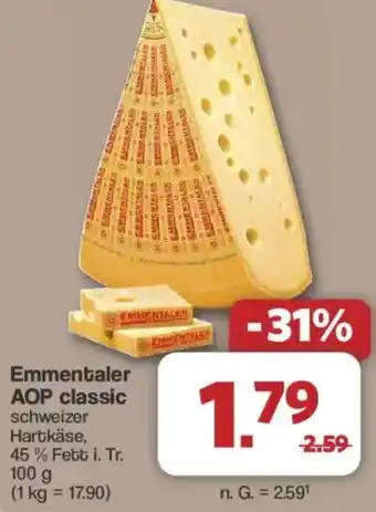 Famila Nord West Emmentaler AOP classic Angebot