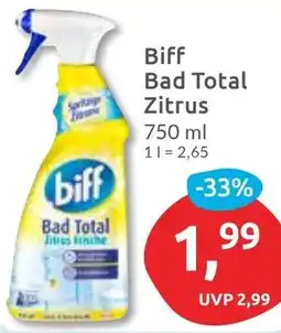 Budni Biff Bad Total Zitrus Angebot