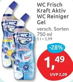 Budni WC Frisch Kraft Aktiv WC Reiniger Gel Angebot