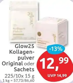 Budni Glow25 Kollagenpulver Original oder Sachets Angebot