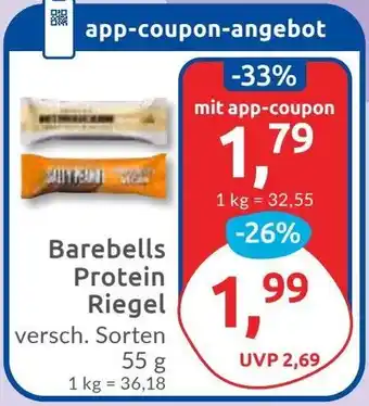 Budni Barebells Protein Riegel Angebot