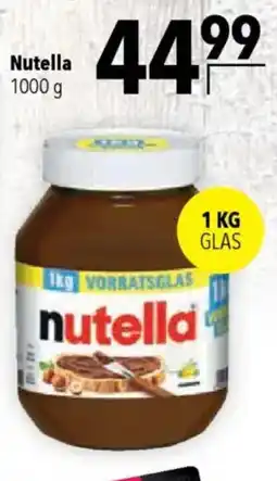 CITTI Markt Nutella Angebot