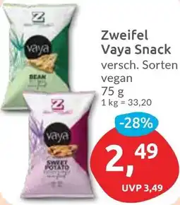 Budni Zweifel Vaya Snack Angebot