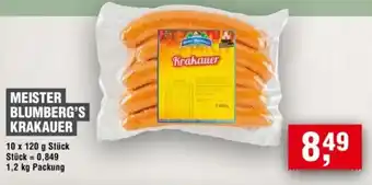 Handelshof MEISTER BLUMBERG'S KRAKAUER Angebot