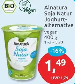 Budni Alnatura Soja Natur Joghurtalternative Angebot