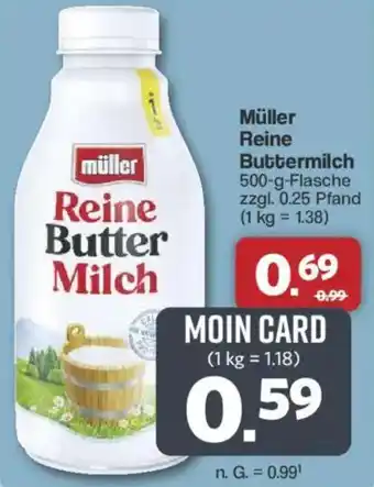 Famila Nord West Müller Reine Buttermilch Angebot