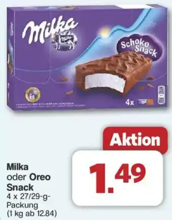Famila Nord West Milka oder Oreo Snack Angebot