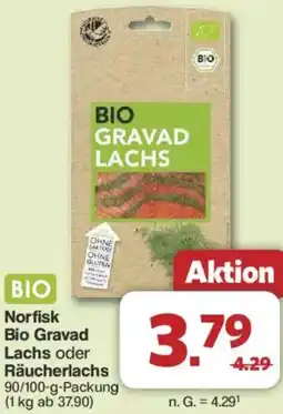 Famila Nord West Norfisk Bio Gravad Lachs oder Räucherlachs Angebot