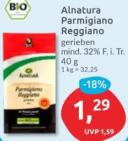 Budni Alnatura Parmigiano Reggiano Angebot