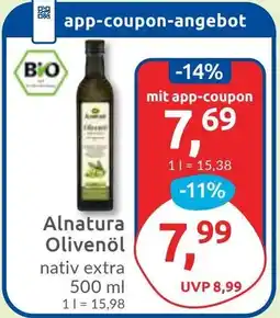Budni Alnatura Olivenöl Angebot