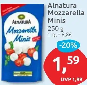 Budni Alnatura Mozzarella Minis Angebot