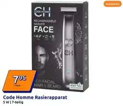 Action Code homme rasierapparat Angebot