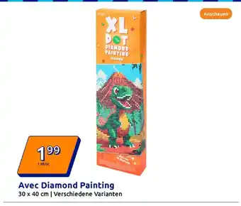 Action Avec diamond painting Angebot