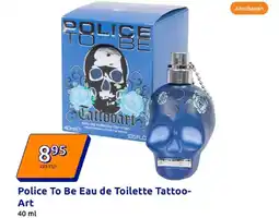 Action Police to be eau de toilette tattoo-art Angebot