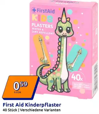 Action First aid kinderpflaster Angebot