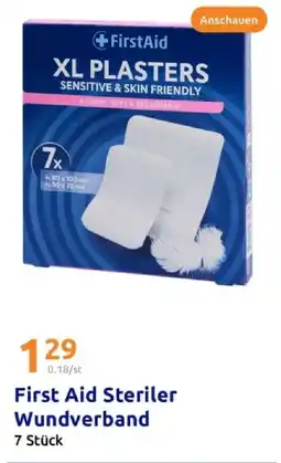 Action First aid xl plasters Angebot