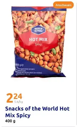 Action Snacks of the world hot mix spicy Angebot
