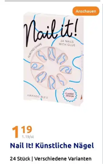 Action Nail it! künstliche nägel Angebot
